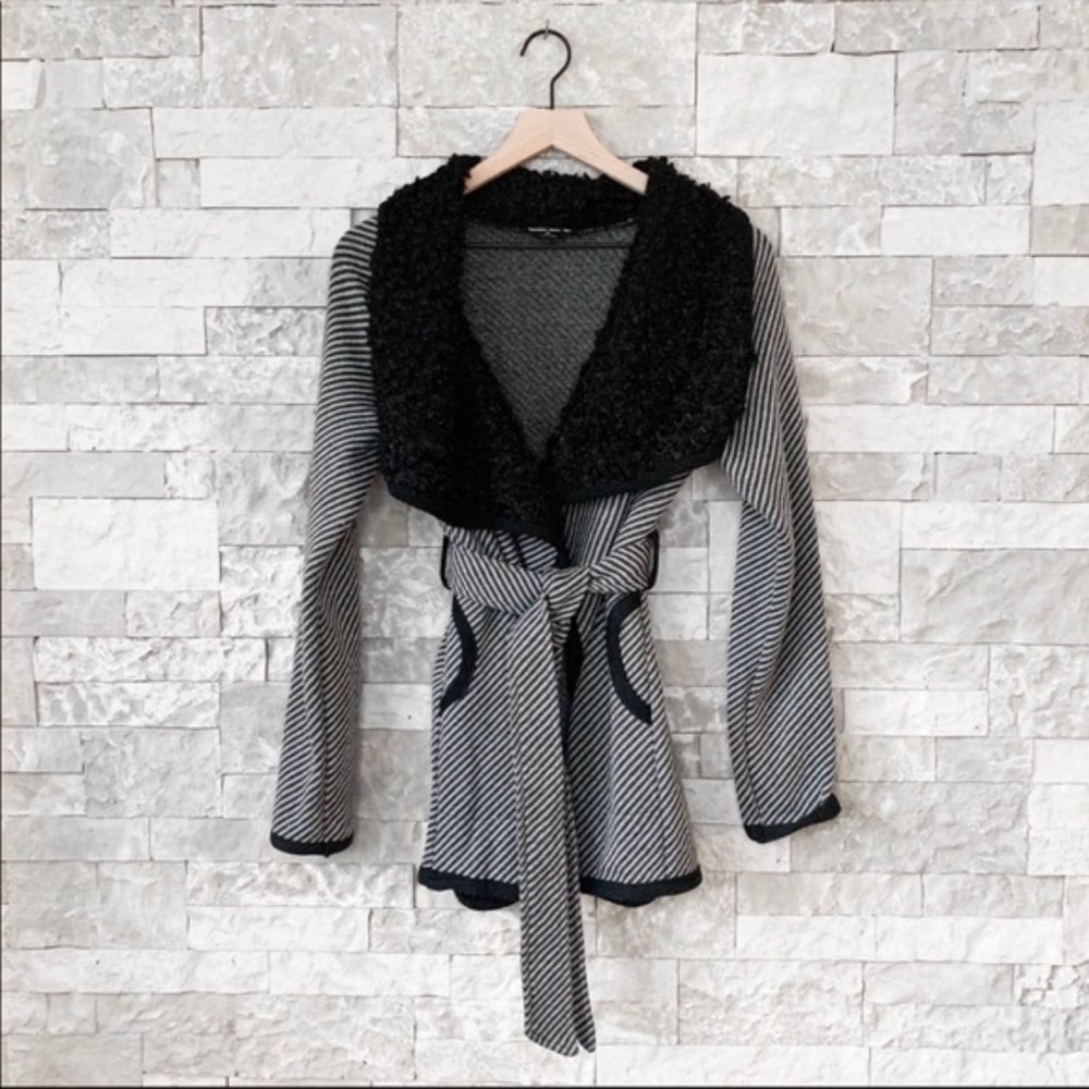 Double Tree Wrap Coat